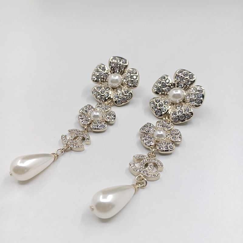 Ch*el earrings